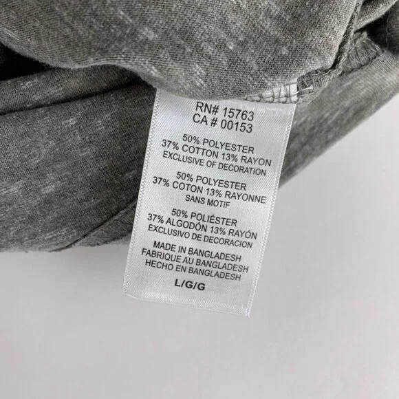 Ohio State Buckeyes NCAA Taupe Champion Stitched Short Sleeve Shirt Mens Large - Picture 6 of 6